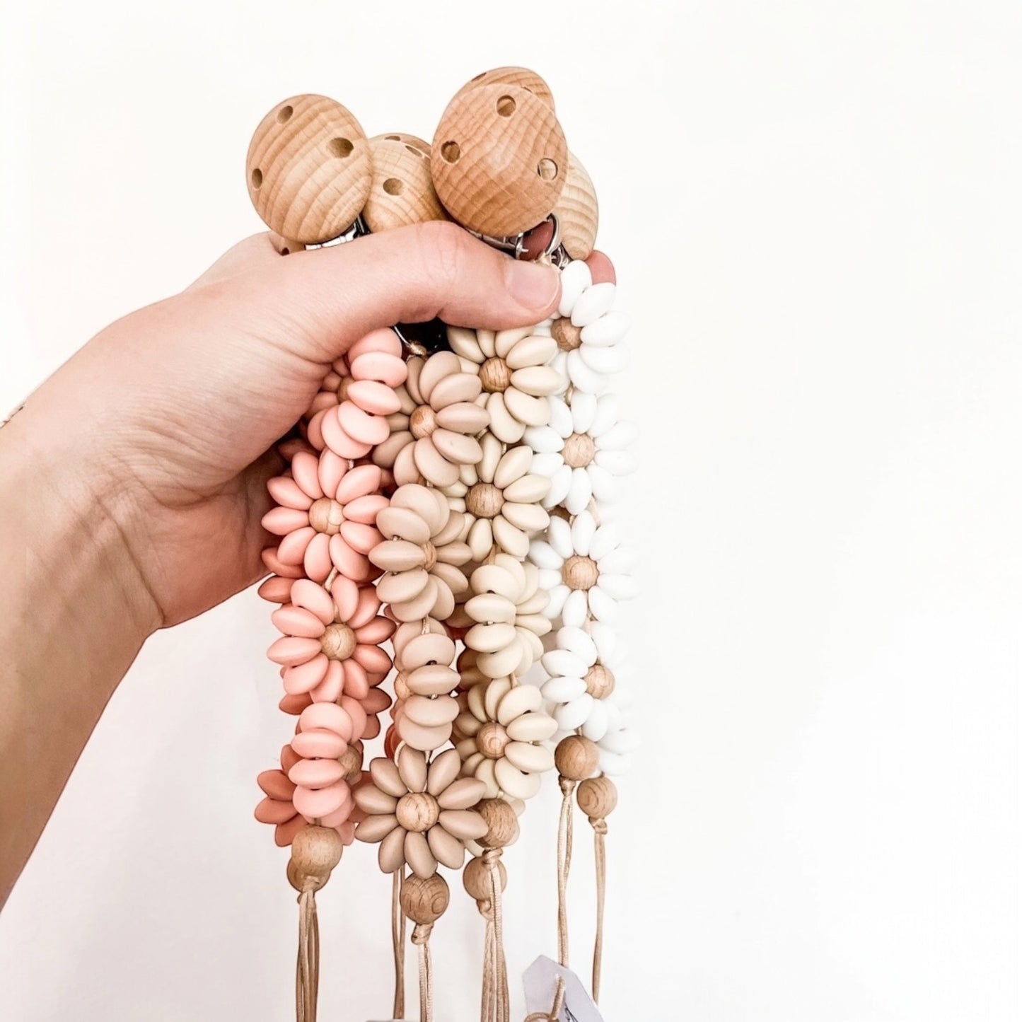 Catenella ciuccio flower in silicone