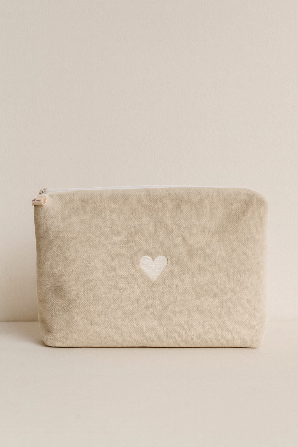 Beauty cucito a mano in spugna di bamboo personalizzabile