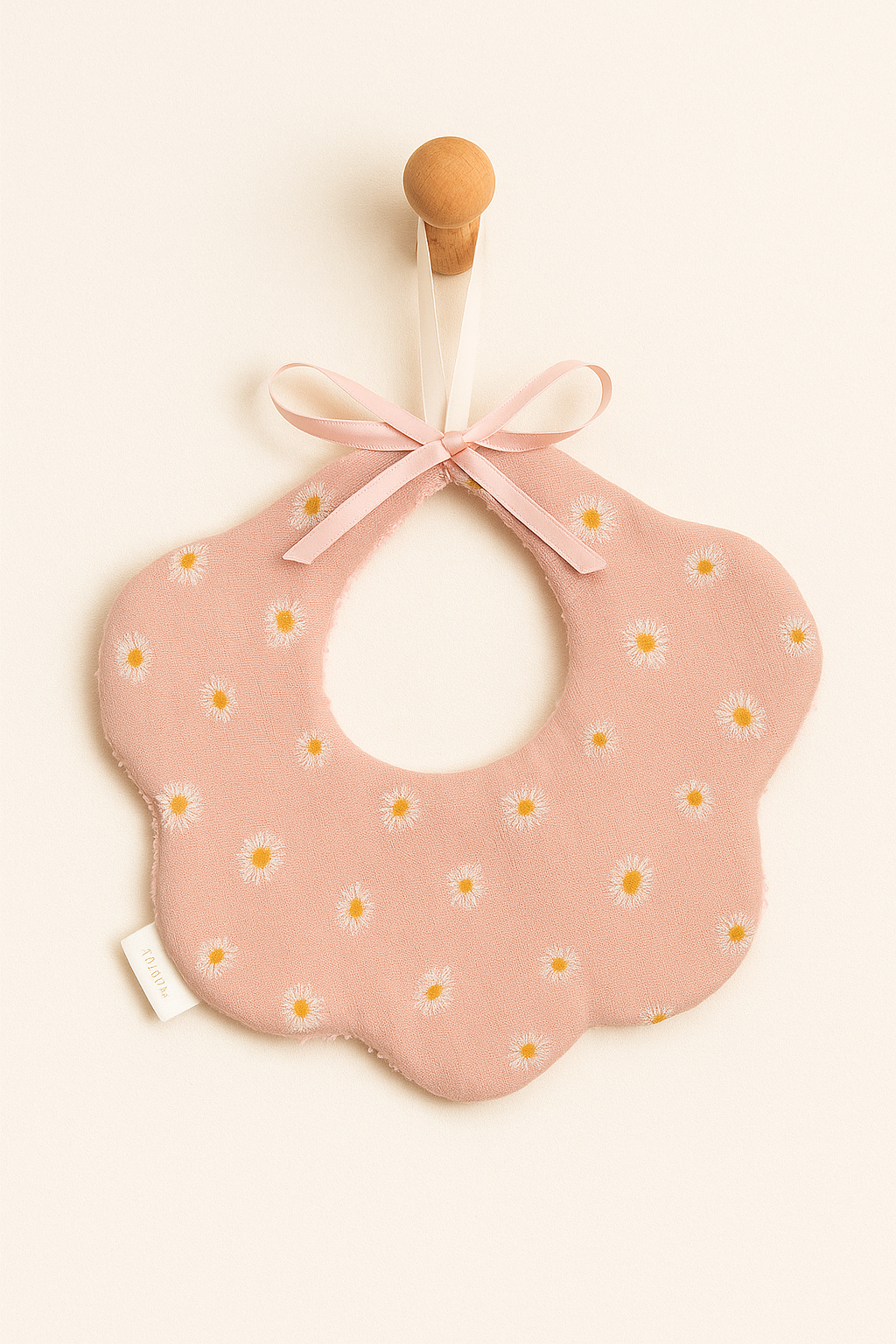 Bavaglino cucito a mano personalizzabile