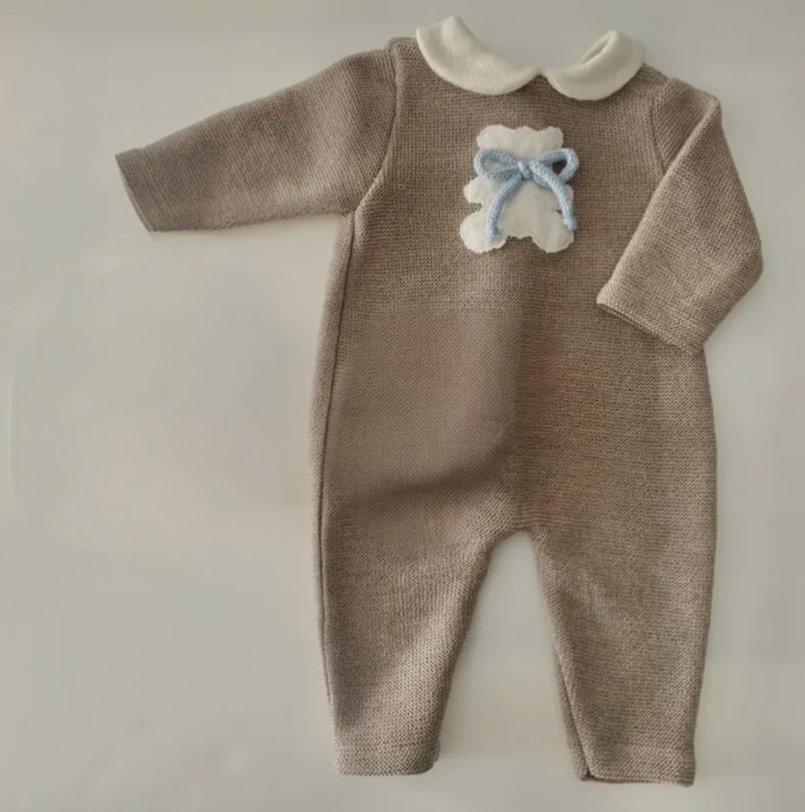 Tutina neonato in pura lana Merino | 4 varianti colore