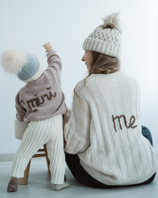 Maglioncini Matchy-Matchy mamma/papà e figlio/a