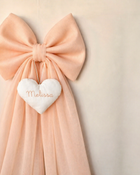 Maxi fiocco nascita in tulle | + colori