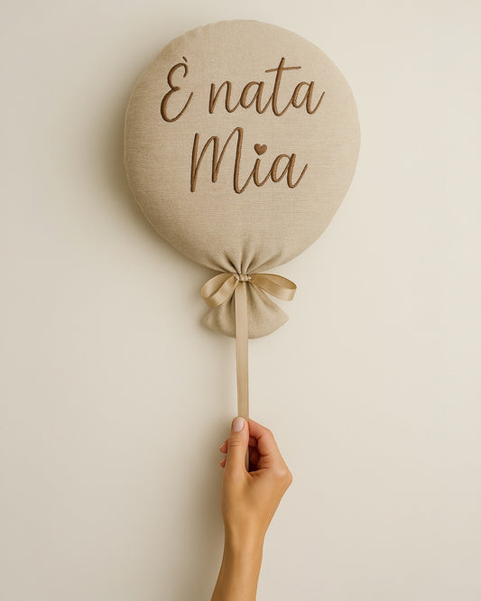 Baby balloon - fiocco nascita e arredo cameretta