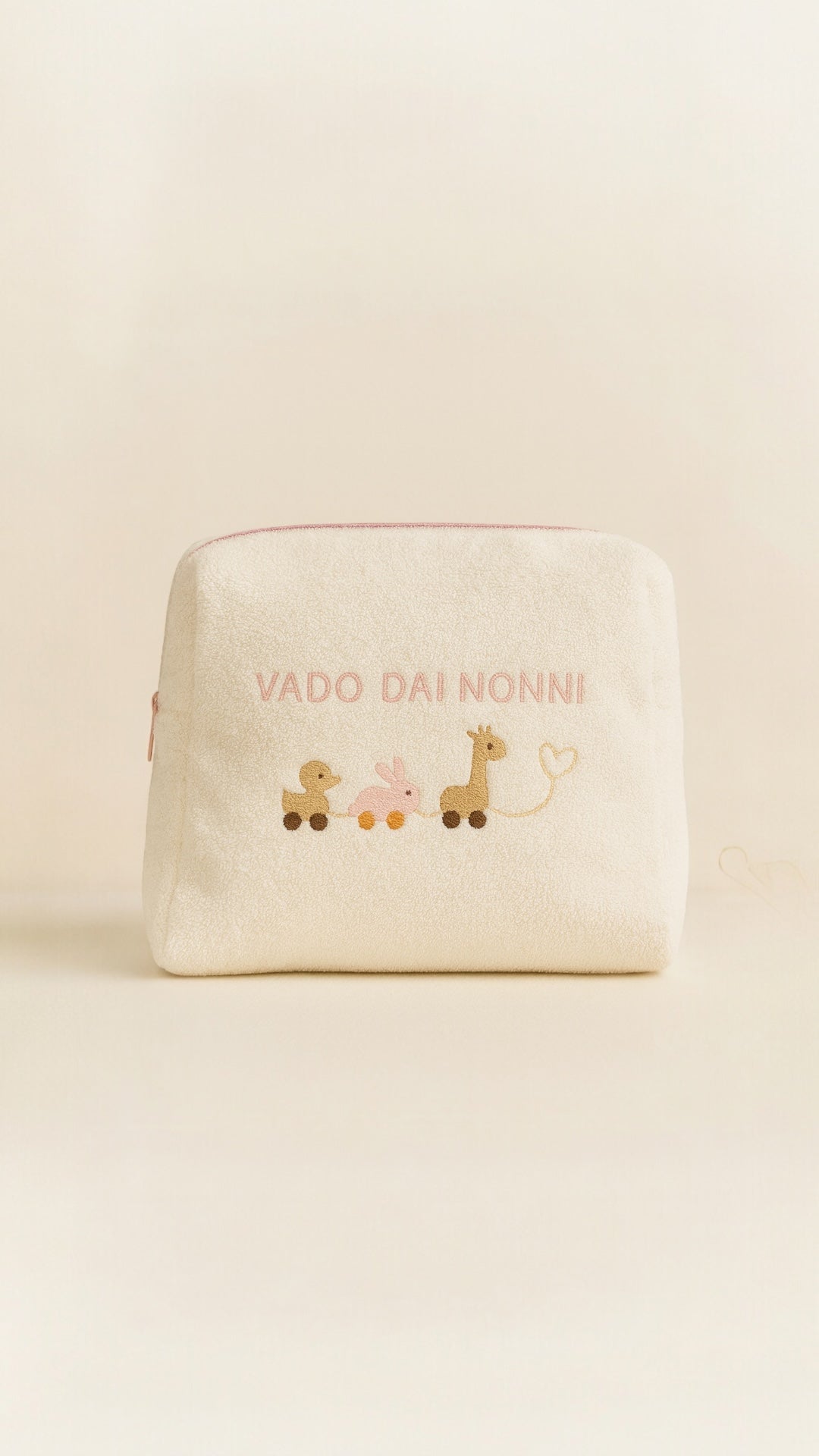 Beauty cucito a mano in spugna di bamboo personalizzabile