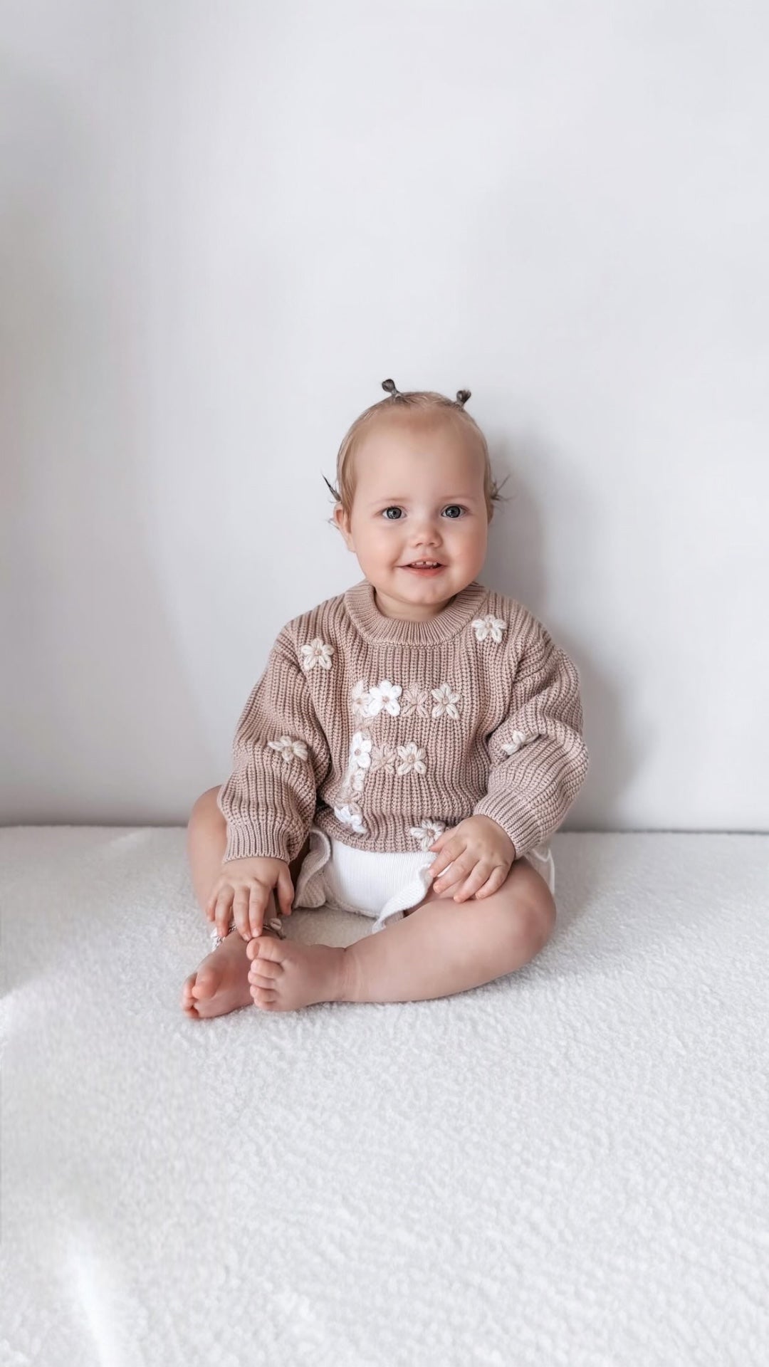 Maglioncino personalizzato con iniziale