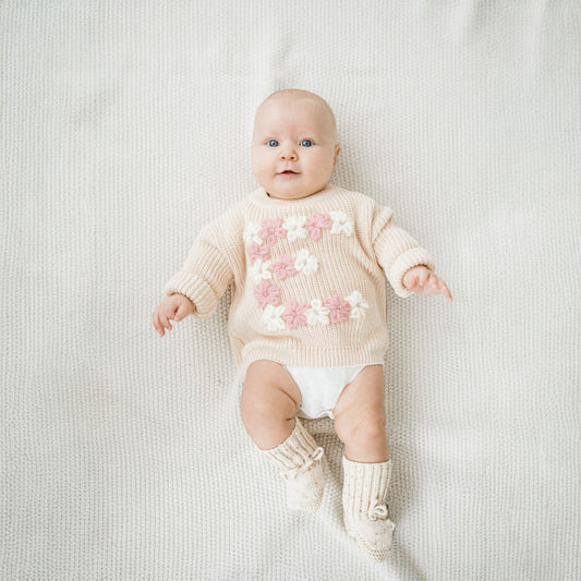 Maglioncino personalizzato con iniziale