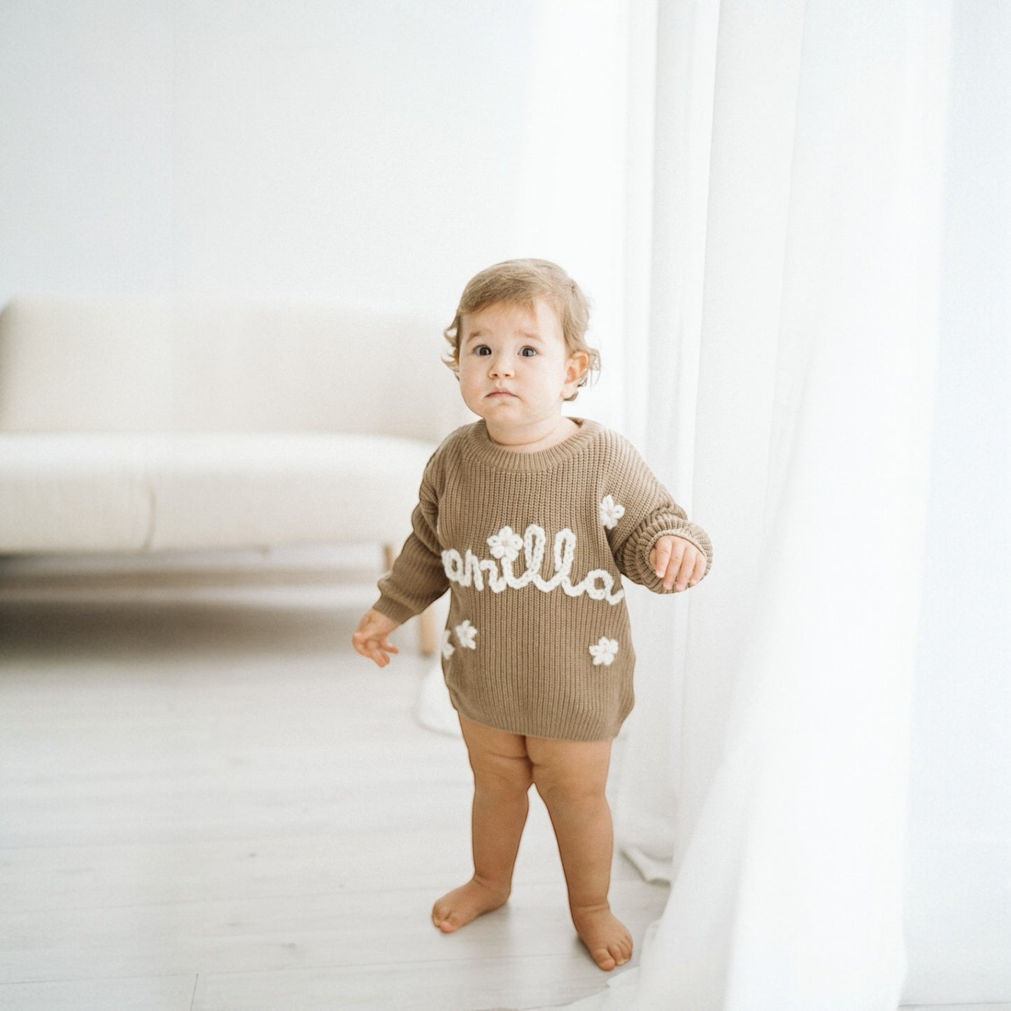 Maglioncino personalizzabile con nome e/o ricamo extra