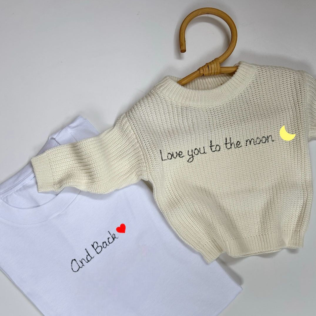 Box Matchy-Matchy genitore e figlio/a - t-shirt & maglioncino