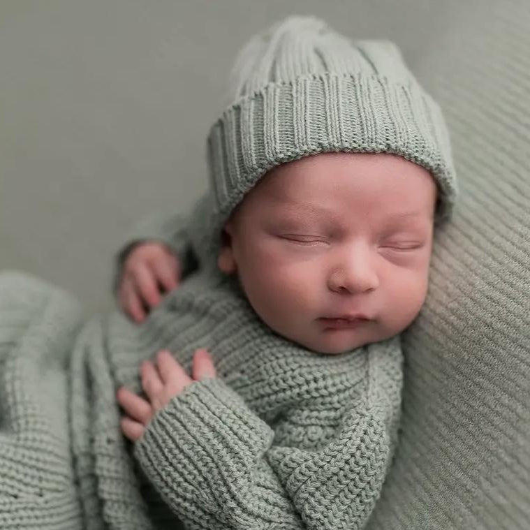 Cappellino bebé in cotone biologico