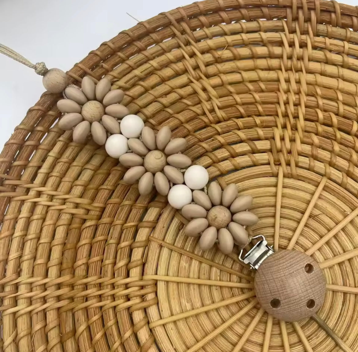 Catenella ciuccio flower in silicone