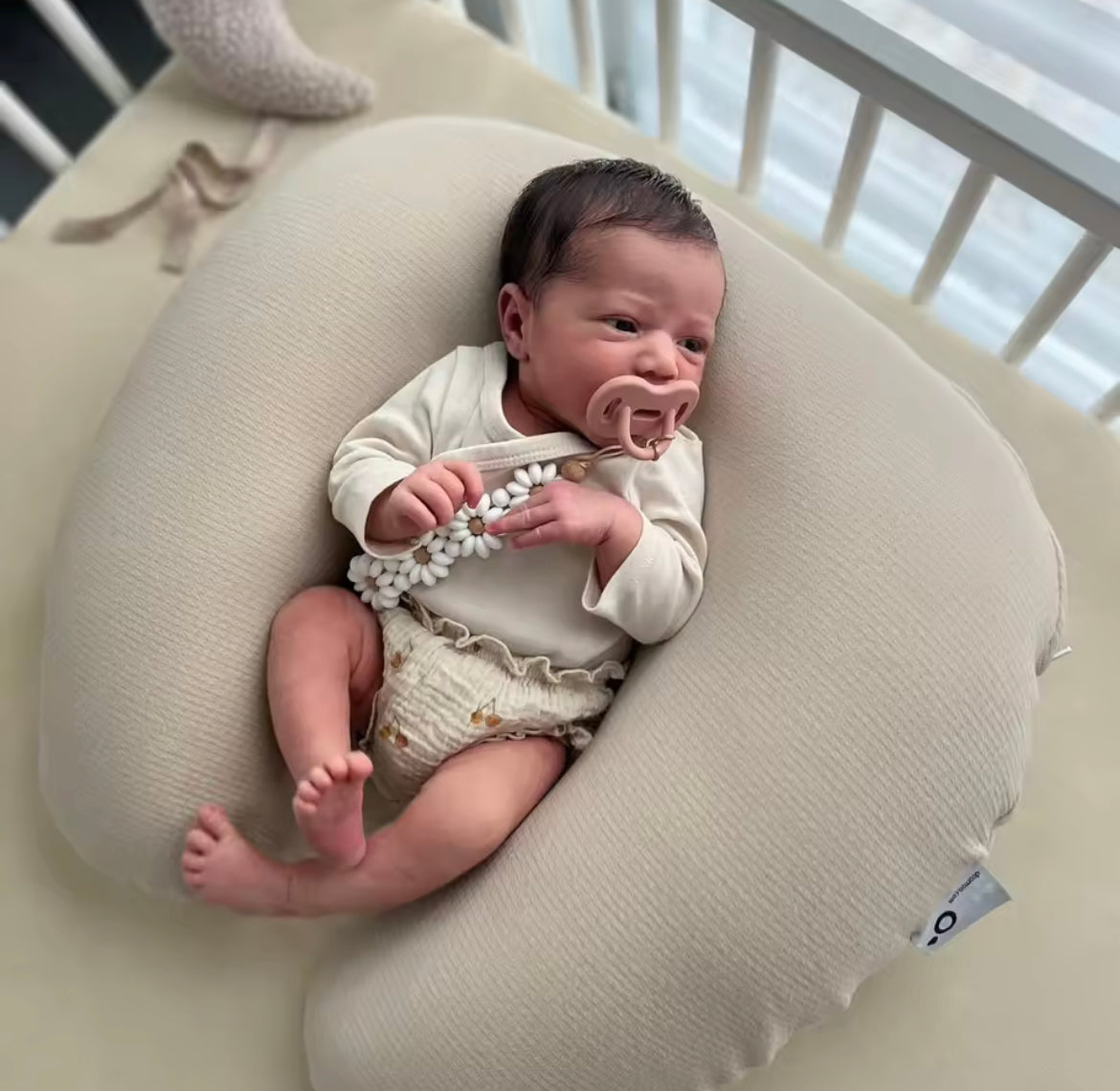 Catenella ciuccio flower in silicone