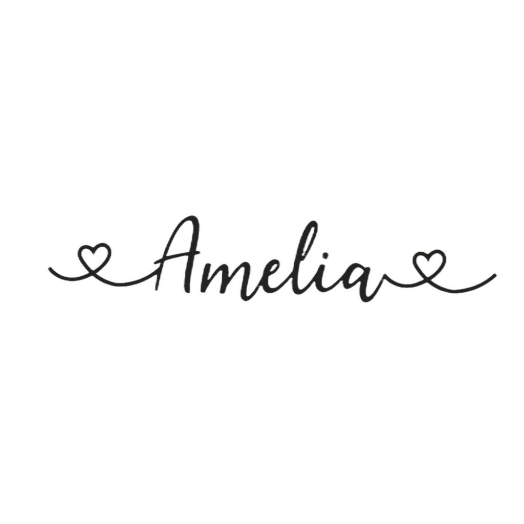 Lettering cuoricini