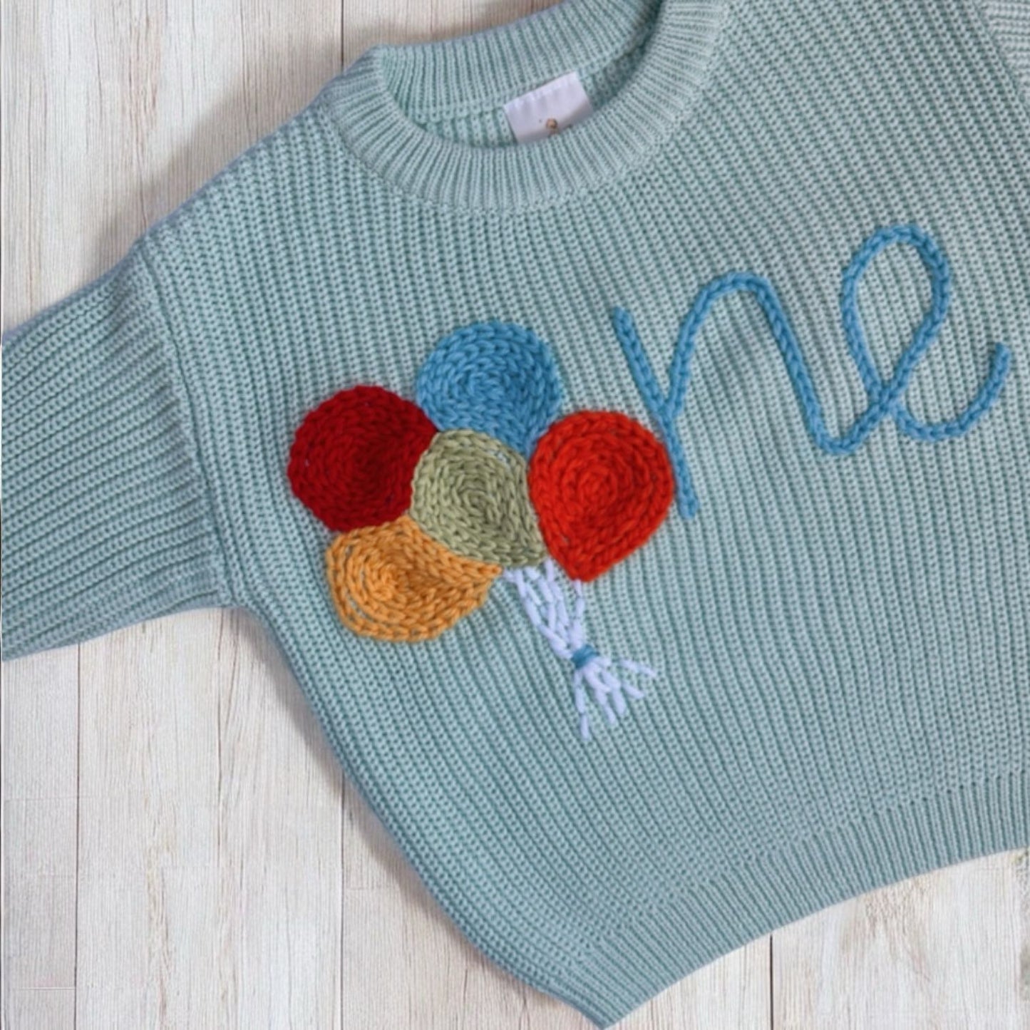 Maglioncino compleanno con palloncini