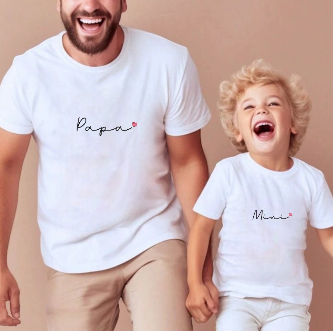 Box Matchy-Matchy genitore e figlio/a - t-shirt & t-shirt