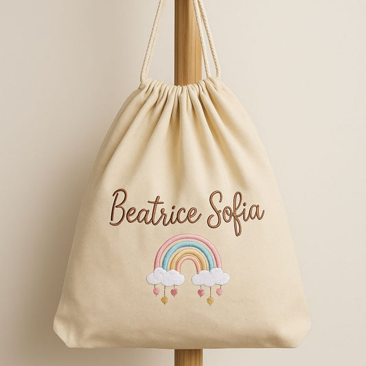 Sacca zaino per l'asilo