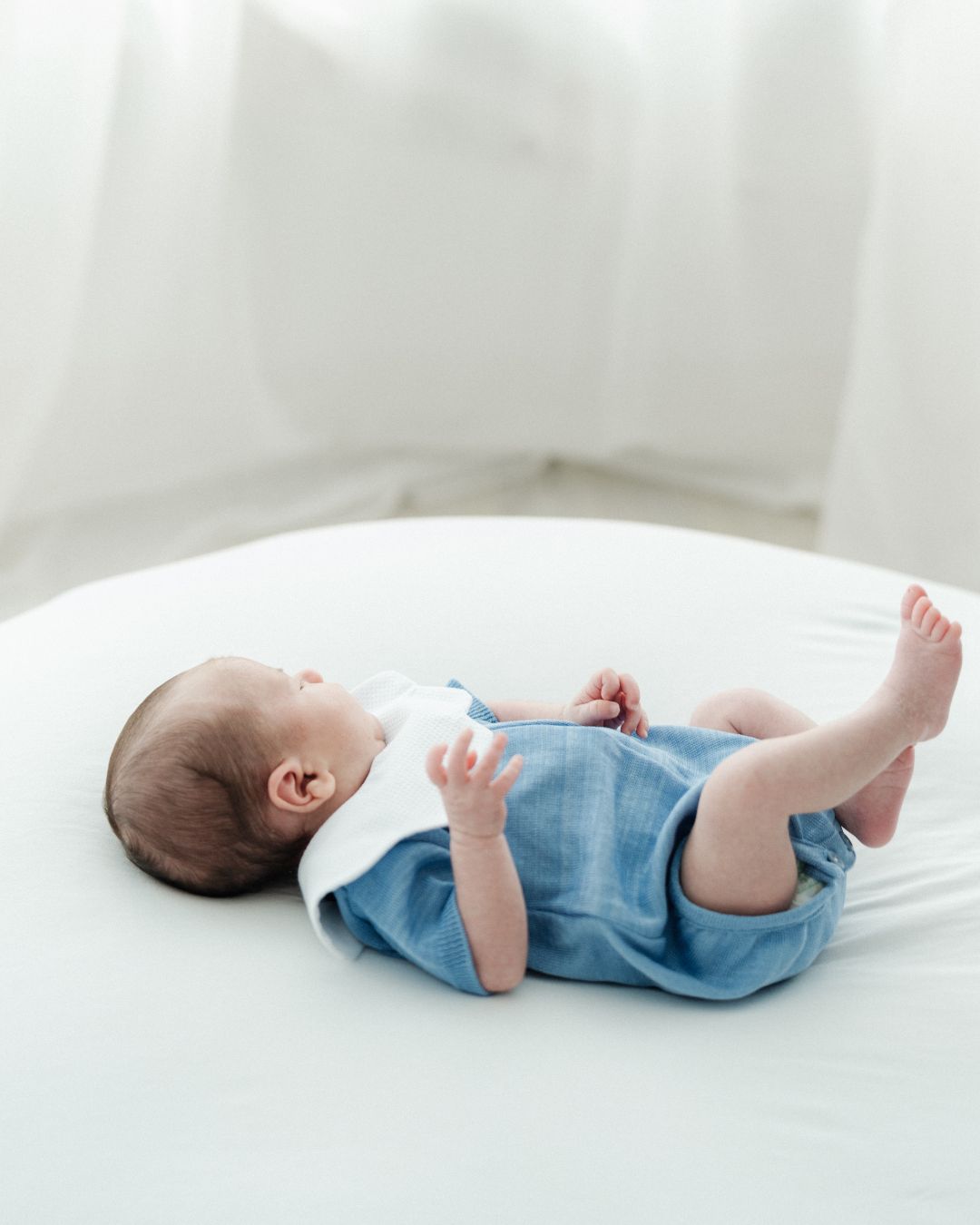 Portree | pagliaccetto a manica corta in filo di Scozia tinta unita