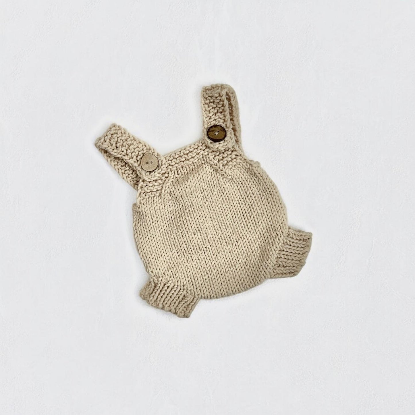 Pagliaccetto newborn in maglia di cotone 100%