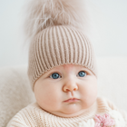 PomPom - cappellino in 100% cashmere