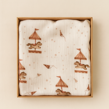 Mussola 100% cotone | stampa fantasia digitale