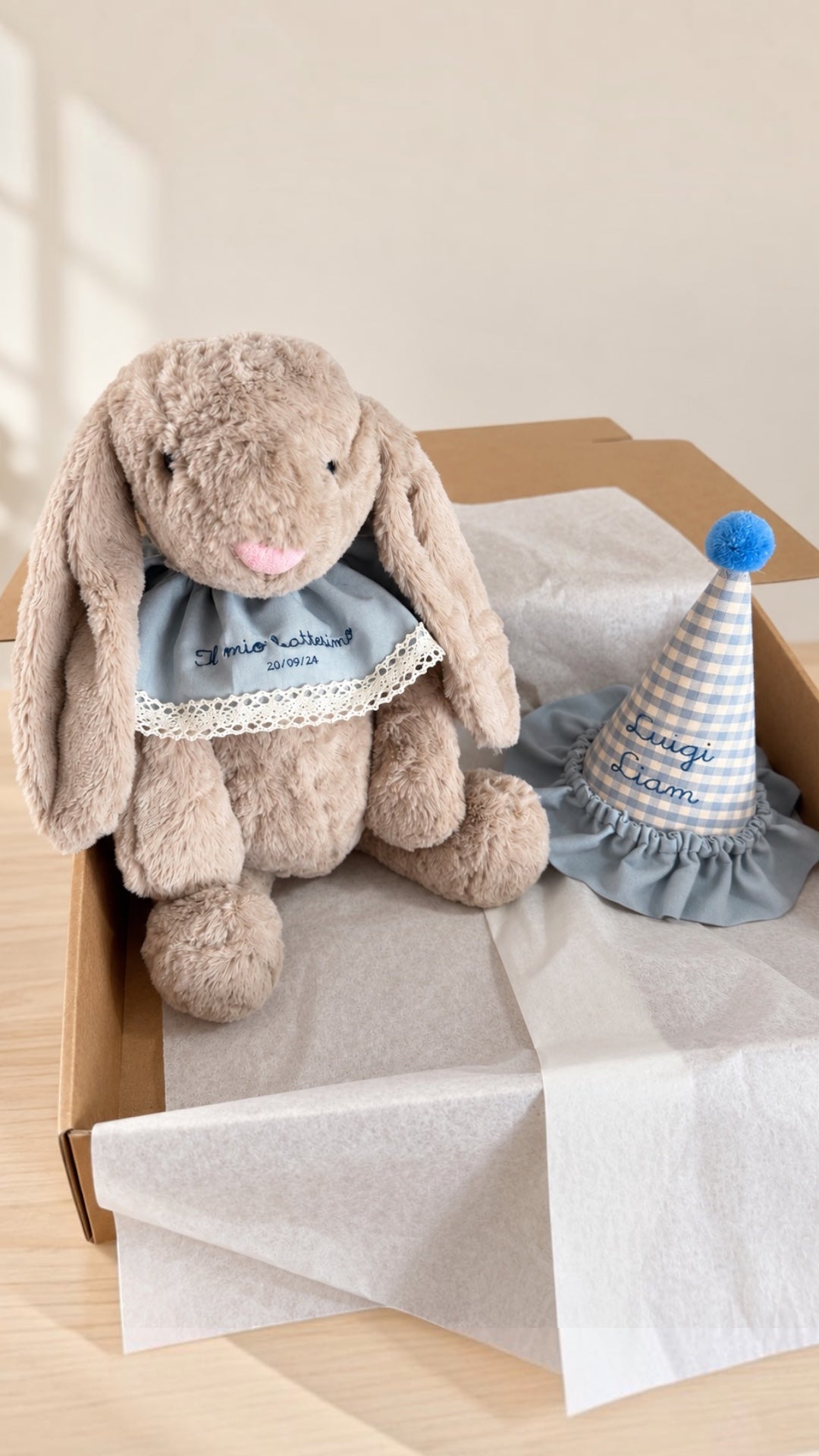 Bunny & Me | Il suo primo peluche