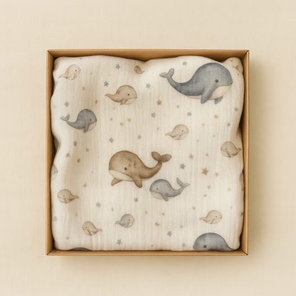 Mussola 100% cotone | stampa fantasia digitale