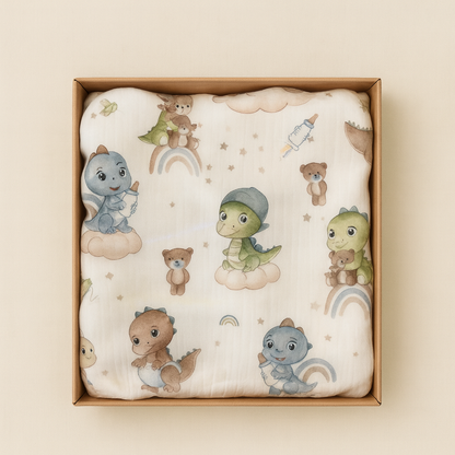 Mussola 100% cotone | stampa fantasia digitale