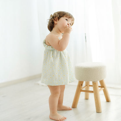 Salina | vestito con corpetto arricciato bambina