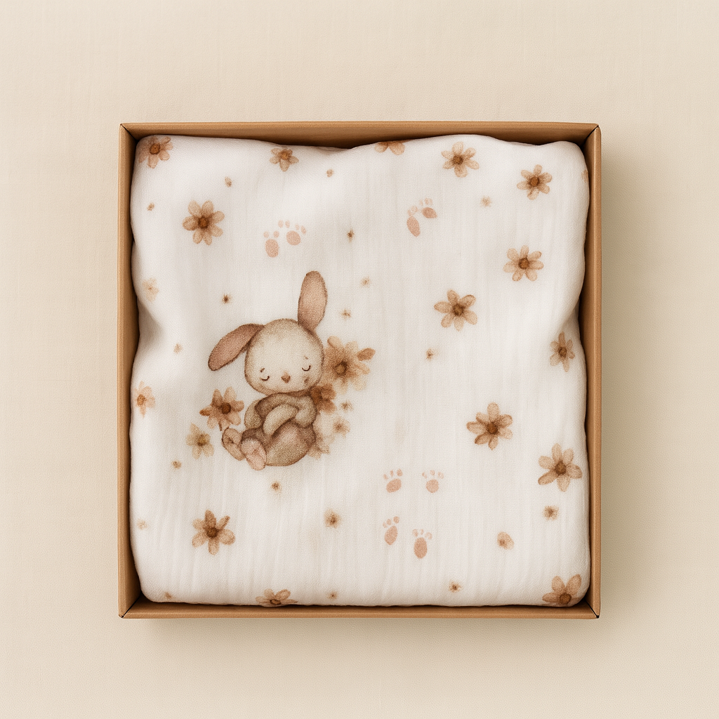 Mussola 100% cotone | stampa fantasia digitale