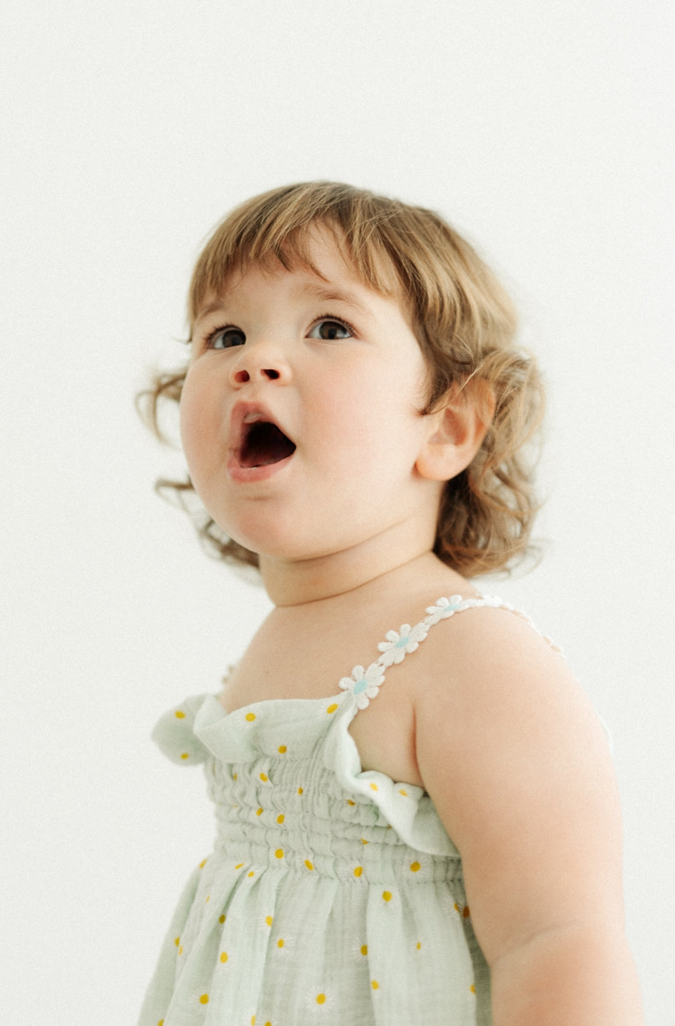 Salina | vestito con corpetto arricciato bambina