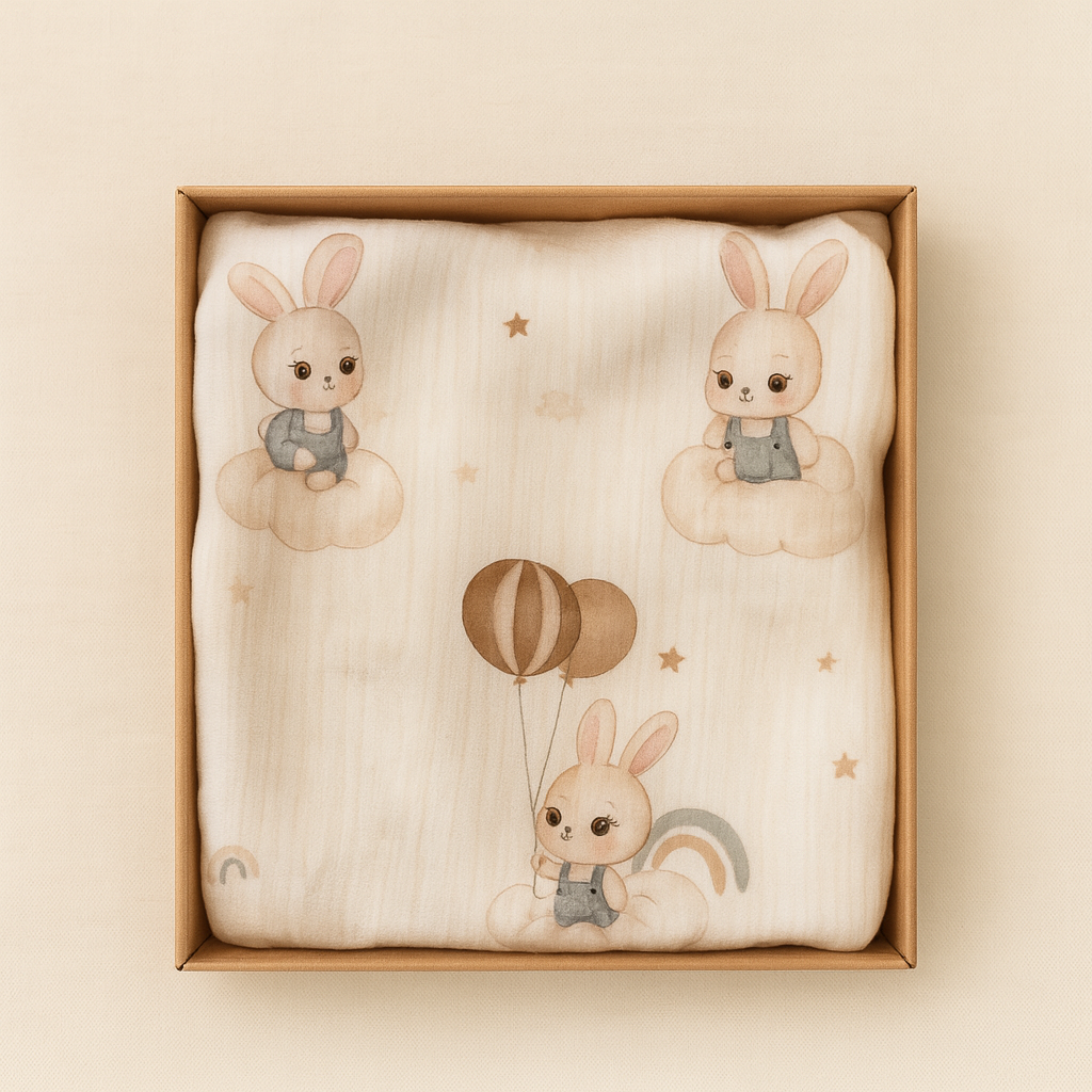 Mussola 100% cotone | stampa fantasia digitale