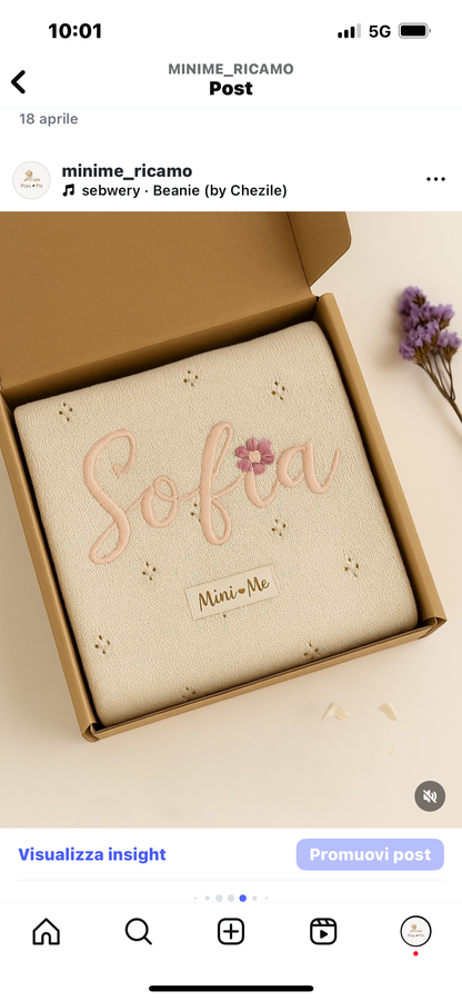 Sogno - Copertina in cotone