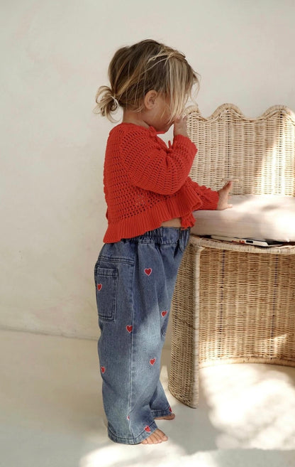 Capri Denim Cuoricini