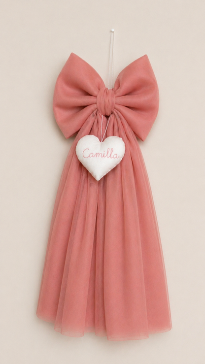 Maxi fiocco nascita in tulle | + colori