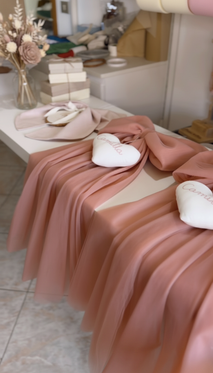 Maxi fiocco nascita in tulle | + colori