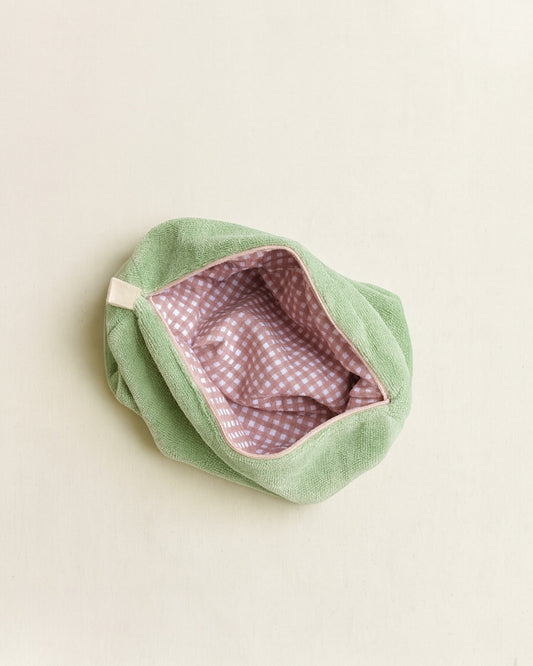 Maxi beauty cucito a mano in spugna di bamboo personalizzabile