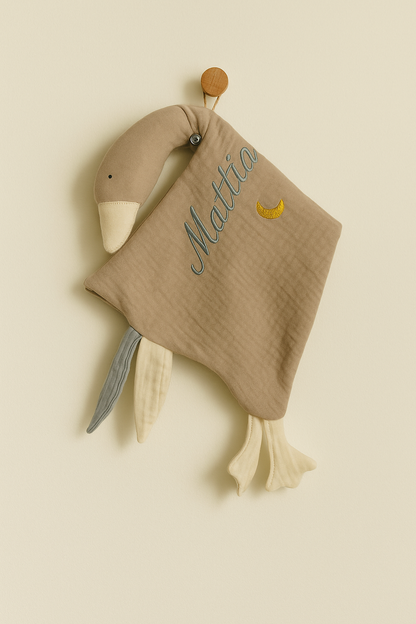 Quack quack | doudou 100% mussola di cotone