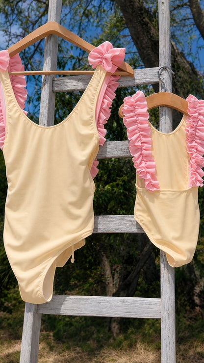 Costume Matchy lemon rose