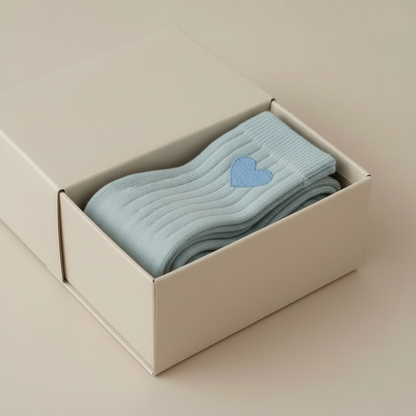 Calzini colorati in cotone personalizzabili