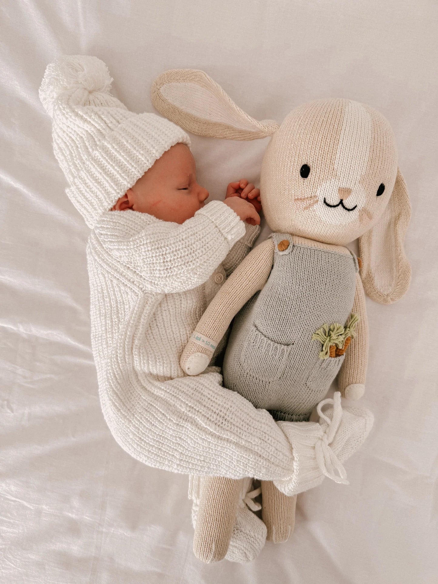 Tutina LATTE | tutina in cotone organico bianco