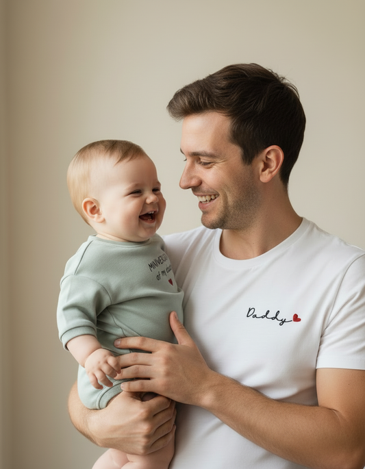 Box Matchy-Matchy genitore e figlio/a - t-shirt & pagliaccetto