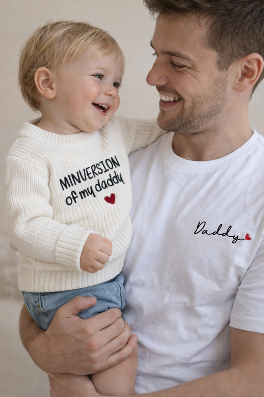 Box Matchy-Matchy genitore e figlio/a - t-shirt & maglioncino