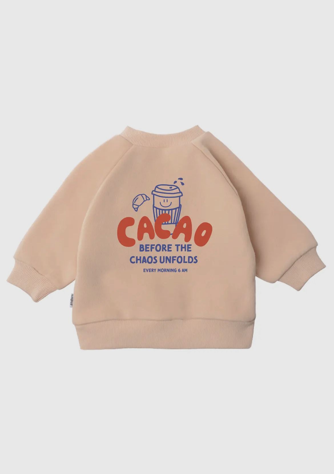 Cacao before chaos | felpa bambini
