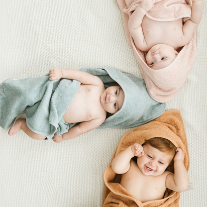 Accappatoio in 100% spugna di bambù biologica personalizzato