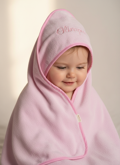 accappatoio per neonate personalizzabile con nome