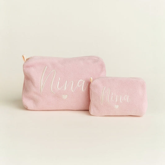 beauty in spugna di bamboo rosa disponibile in 2 diverse taglie