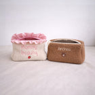 Beauty cucito a mano in tessuto teddy personalizzabile