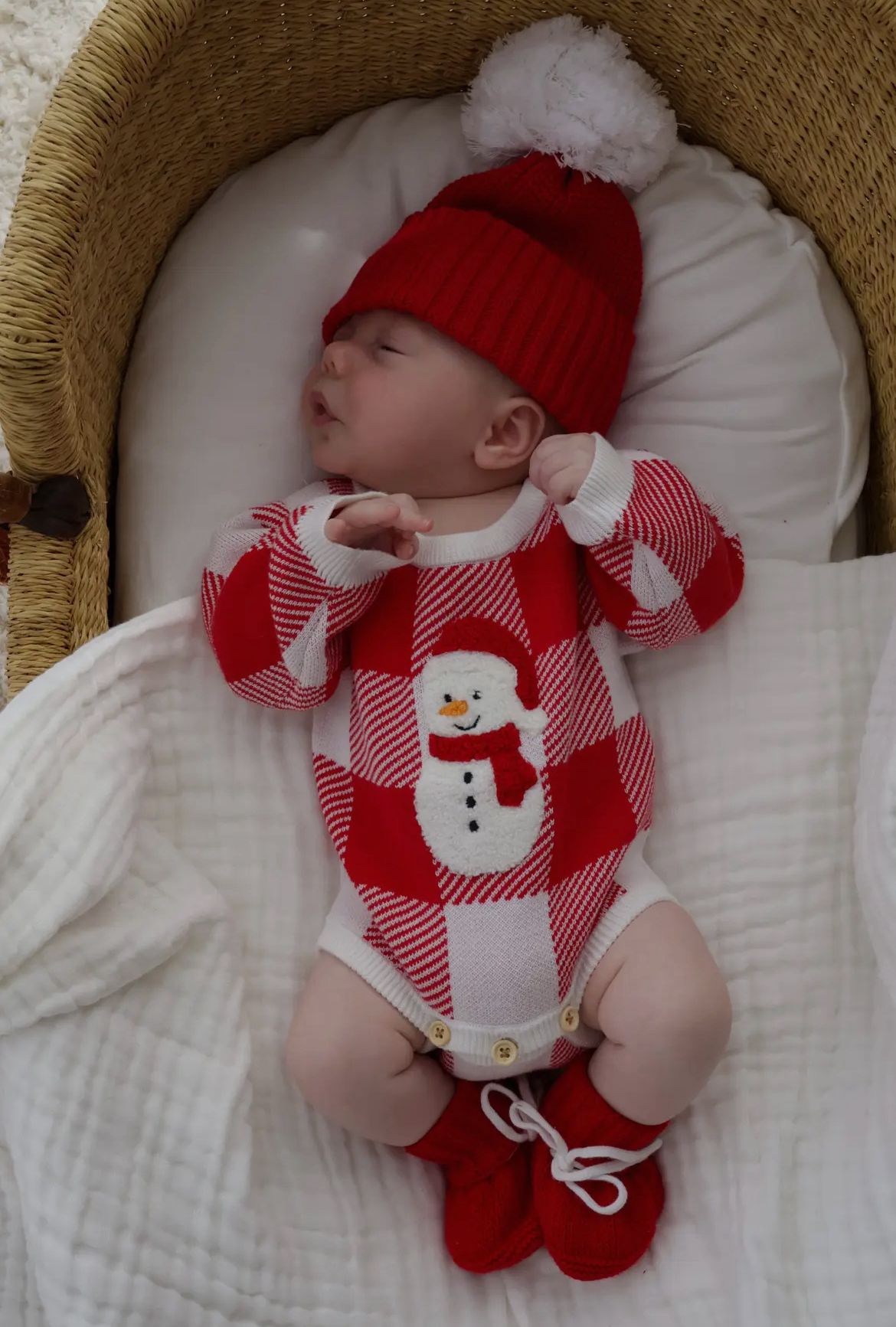 body in caldo cotone bianco e rosso