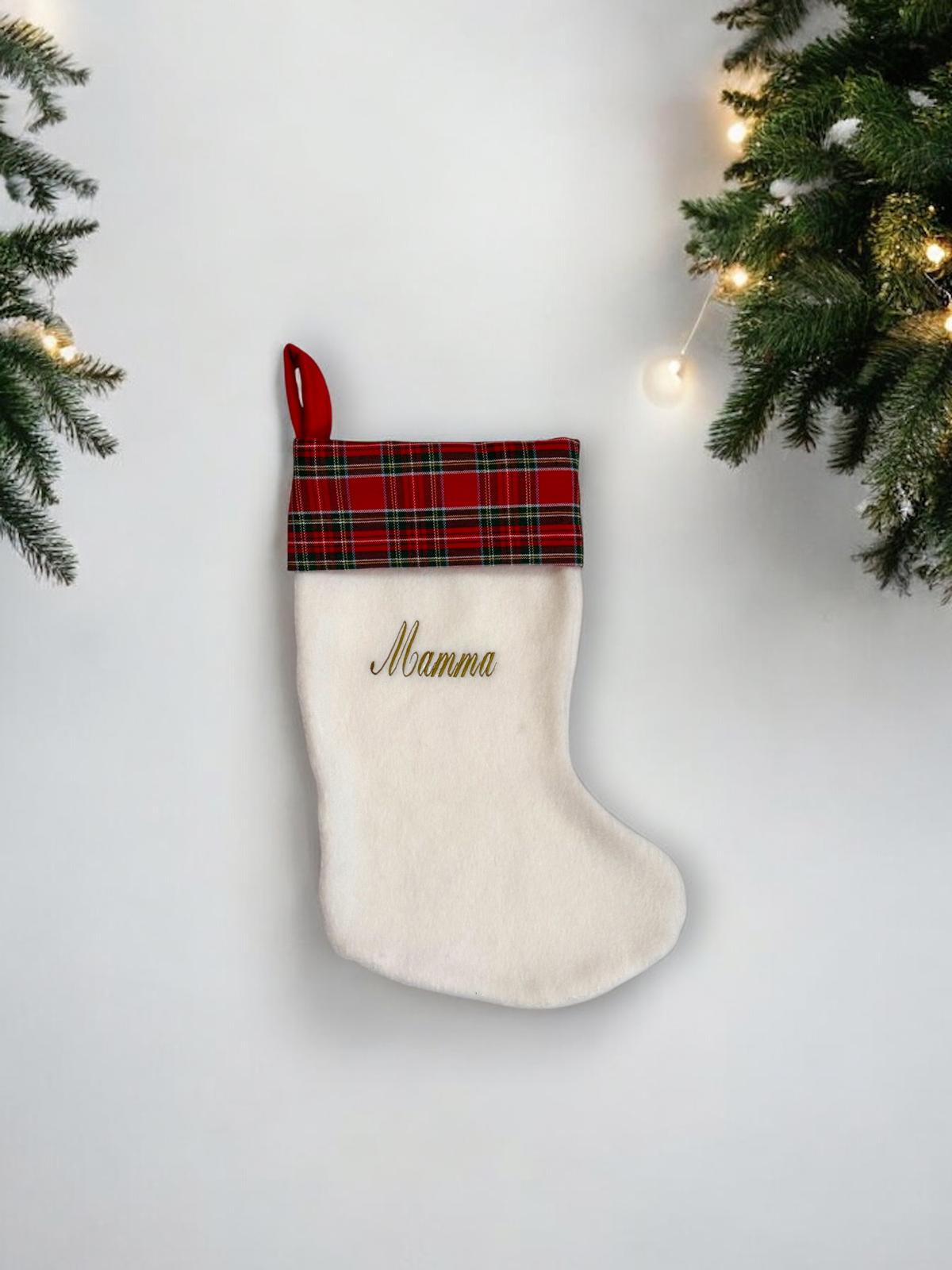 Calze di Natale personalizzate