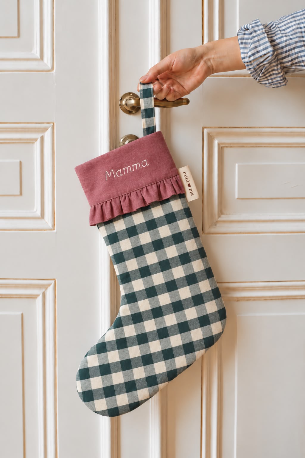 Noël Ruffle | Calze di Natale personalizzabili