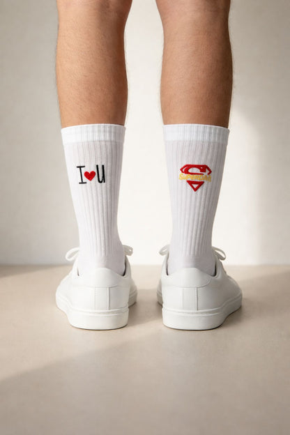 calze divertenti per la festa del papà